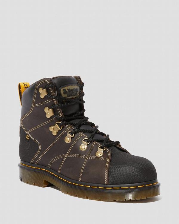 Dr Martens Dámské Pracovní Boty Rawston Steel Toe Černé, CZ-901478